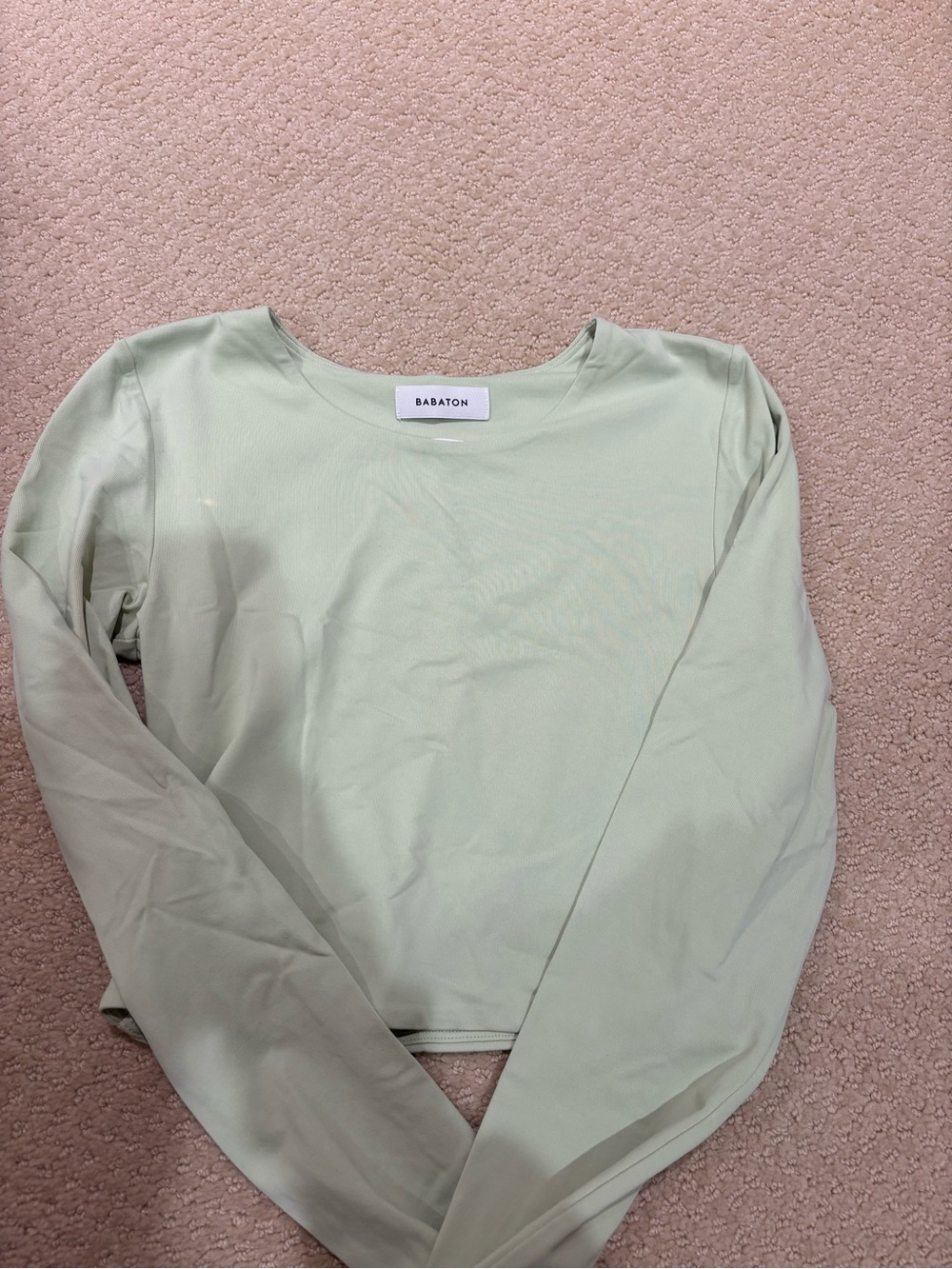 Aritzia babaton contour long sleeve green size small